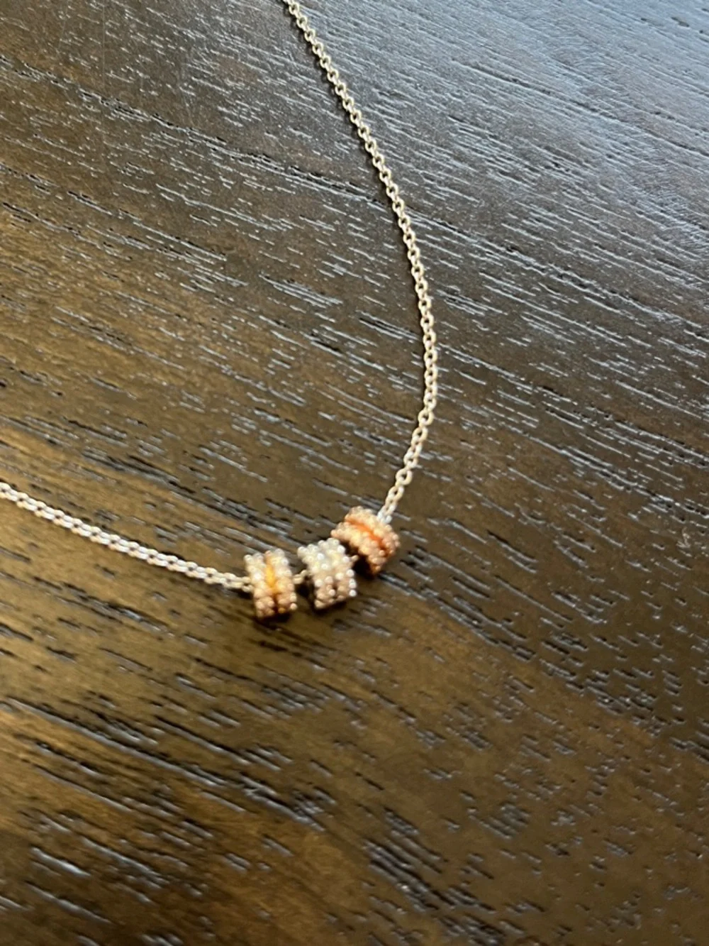 On Palette Silver Multicolor Crystal Circle Necklace